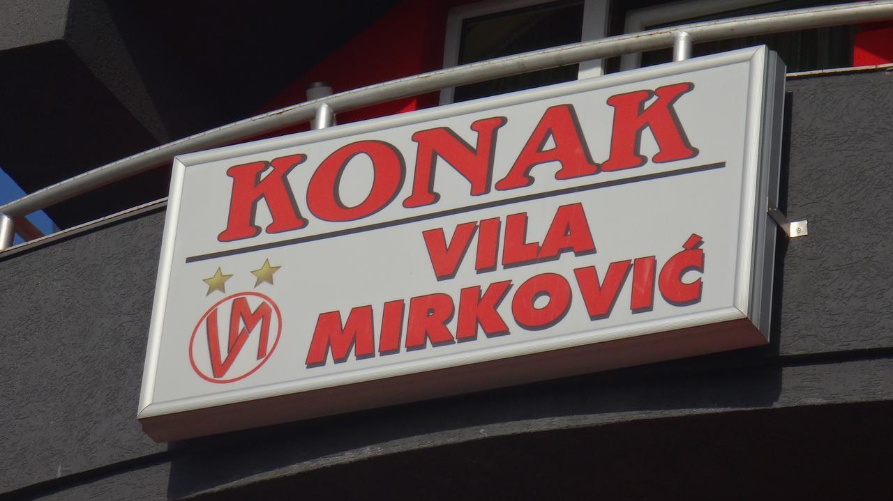 Hotel Konak Vila Mirkovic Soko Banja Exterior foto